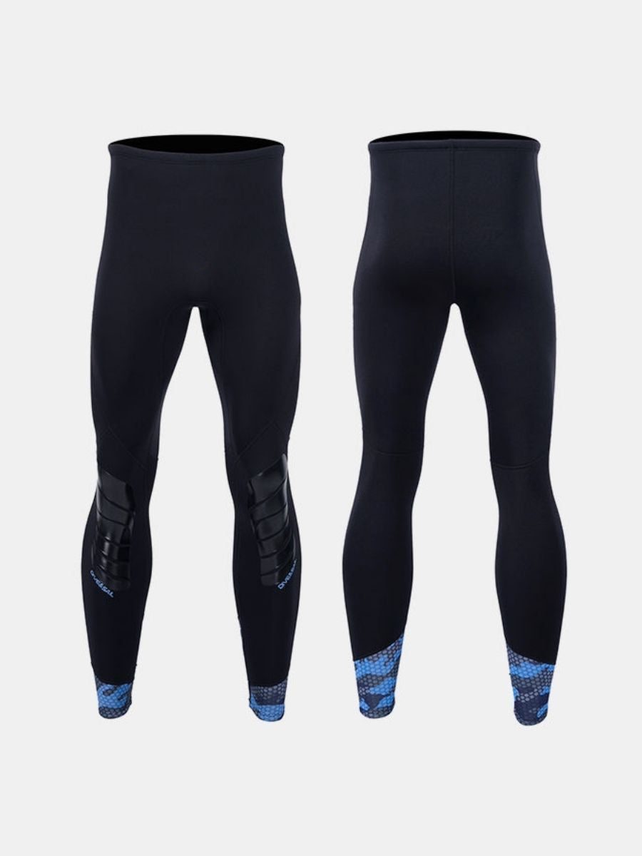 Men's Camouflage Warm And Protective Split 2mm Scuba Diving Pants