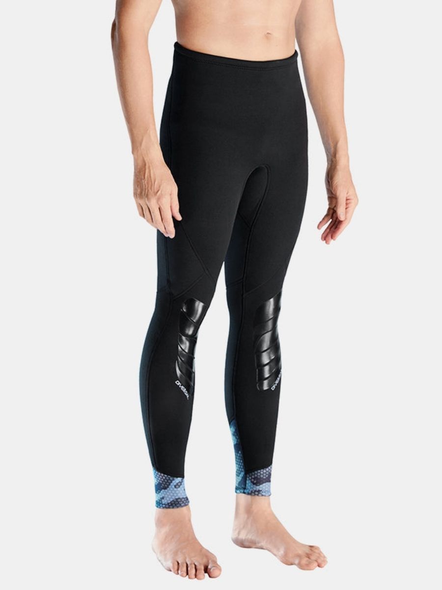Men's Camouflage Warm And Protective Split 2mm Scuba Diving Pants