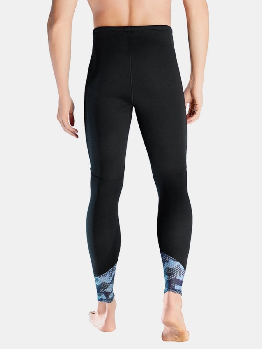 Men's Camouflage Warm And Protective Split 2mm Scuba Diving Pants