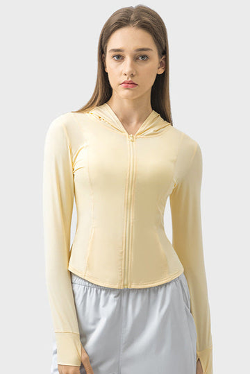 New Hooded Sports UV Protection Jacket For Women UPF50+ Sun Protection Garment